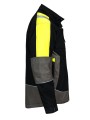 PROJOB 4419 VESTE DOUBLEE BANDES HV noir personnalisable