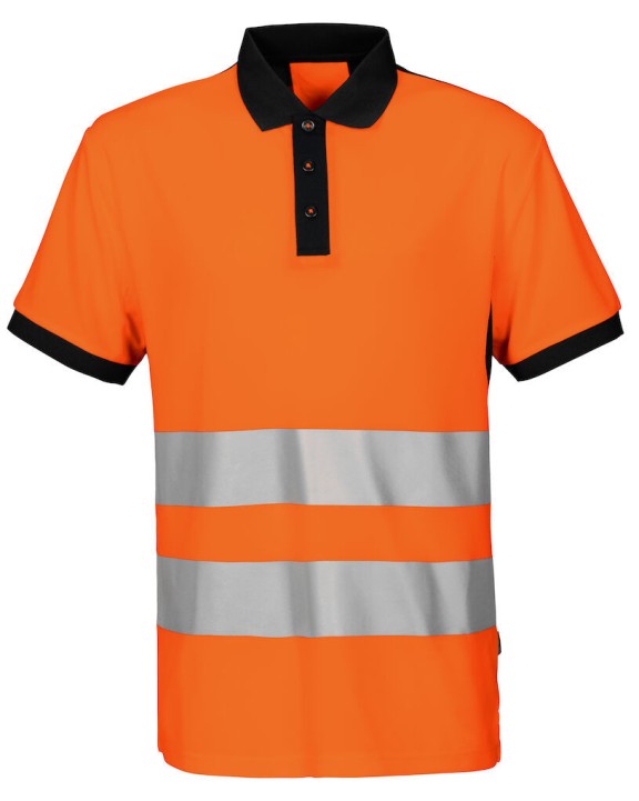 PROJOB 6008 POLO PIQUE EN ISO 20471 KLASSE 2 Poloshirt personalisierbar