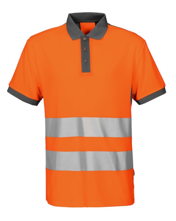 PROJOB 6008 POLO PIQUE EN ISO 20471 KLASSE 2 Poloshirt personalisierbar