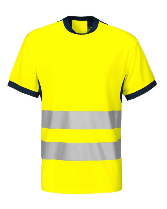 T-shirt PROJOB 6009 SIGNALISATIET-SHIRT EN ISO 20471 KLASSE 2 voor bedrukking &amp; borduring