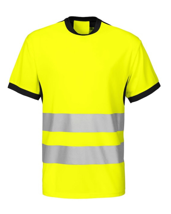 T-shirt PROJOB 6009 SIGNALISATIET-SHIRT EN ISO 20471 KLASSE 2 voor bedrukking &amp; borduring