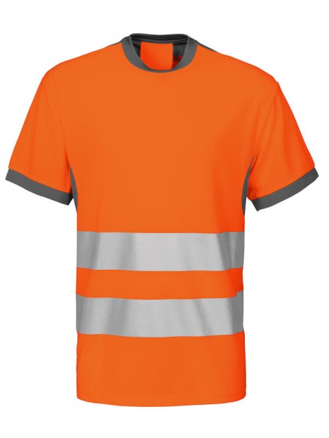 PROJOB 6009 T-SHIRT - EN ISO 20471 CLASSE 2 orange/gris personnalisable