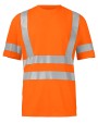T-shirt PROJOB 6030 SIGNALISATIET-SHIRT EN ISO 20471 KLASSE 3 voor bedrukking &amp; borduring