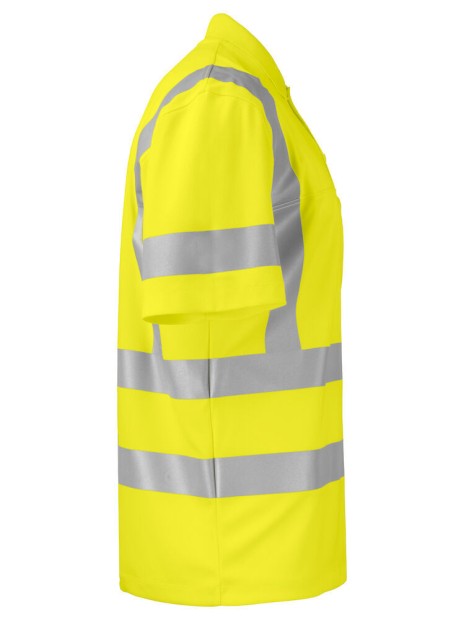 PROJOB 6040 POLO POLYESTER- EN ISO 20471 CLASSE 3/2 jaune personnalisable
