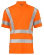 Polo personnalisable PROJOB 6040 POLO POLYESTER- EN ISO 20471 CLASSE 3/2