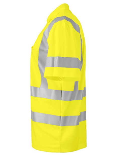 PROJOB 6040 POLO POLYESTER- EN ISO 20471 CLASSE 3/2 jaune personnalisable