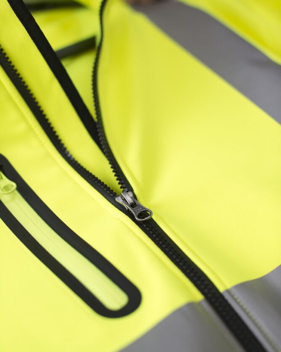 PROJOB 6412 SOFTSHELL JACKE EN ISO 20471 KLASSE 3 Softshell personalisierbar