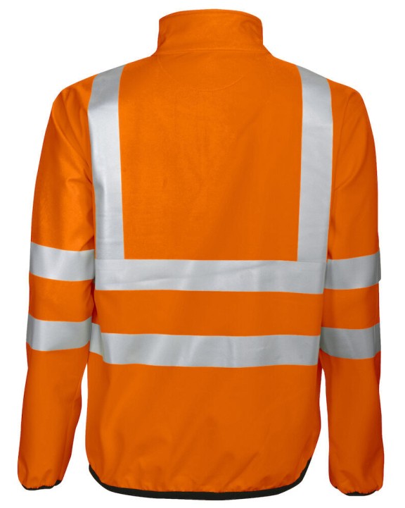 PROJOB 6412 SOFTSHELL JACKE EN ISO 20471 KLASSE 3 Softshell personalisierbar
