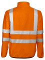 PROJOB 6412 SOFTSHELL 3 COUCHES - EN ISO 20471 CLASSE 3 orange/noir personnalisable