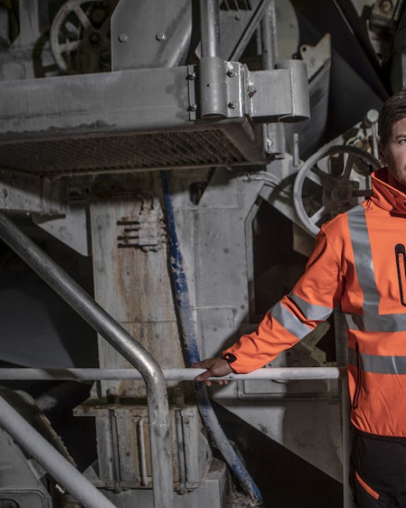 PROJOB 6412 SOFTSHELL JACKE EN ISO 20471 KLASSE 3 Softshell personalisierbar