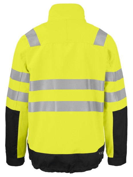 PROJOB 6415 PARKA - EN ISO 20471 CLASSE 3/2 jaune/noir personnalisable