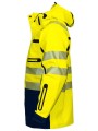 PROJOB 6417 PARKA 3 COUCHES - EN ISO 20471 CLASSE 3/2 jaune/bleu marine personnalisable