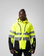 Softshell personnalisable PROJOB 6419 PARKA SOFTSHELL - EN ISO 20471 CLASSE 3/2