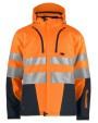 Softshell personnalisable PROJOB 6420 PARKA SOFTSHELL - EN ISO 20471 CLASSE 3/2