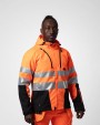 Softshell personnalisable PROJOB 6420 PARKA SOFTSHELL - EN ISO 20471 CLASSE 3/2