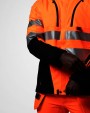 Softshell personnalisable PROJOB 6420 PARKA SOFTSHELL - EN ISO 20471 CLASSE 3/2