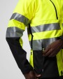 Softshell personnalisable PROJOB 6420 PARKA SOFTSHELL - EN ISO 20471 CLASSE 3/2