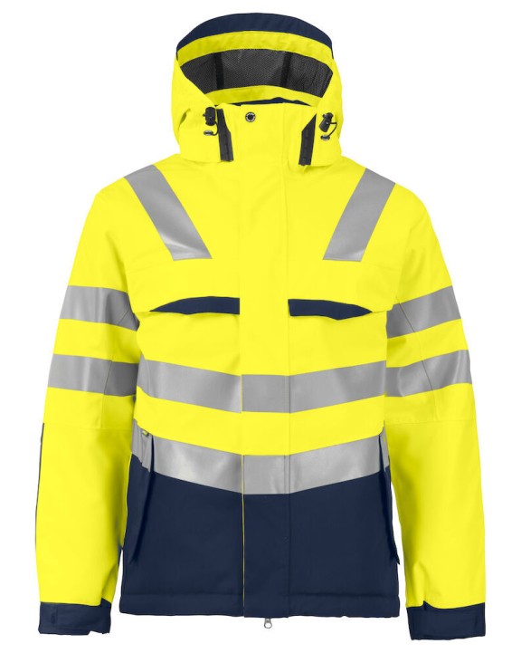 PROJOB 6422 GEFÜTTERTE JACKE EN ISO 20471 KLASSE 3 Jacke personalisierbar