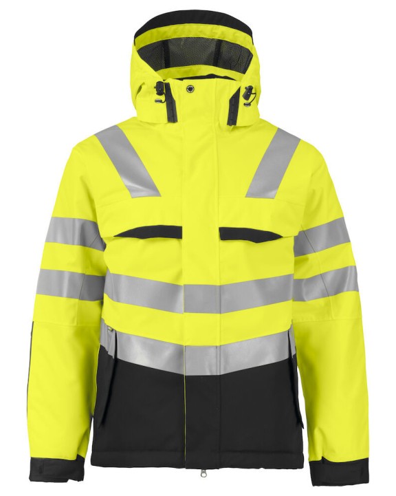 Veste personnalisable PROJOB 6422 PARKA POLYESTER DOUBLEE - EN ISO 20471 CLASSE 3