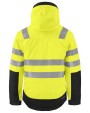 Veste personnalisable PROJOB 6422 PARKA POLYESTER DOUBLEE - EN ISO 20471 CLASSE 3