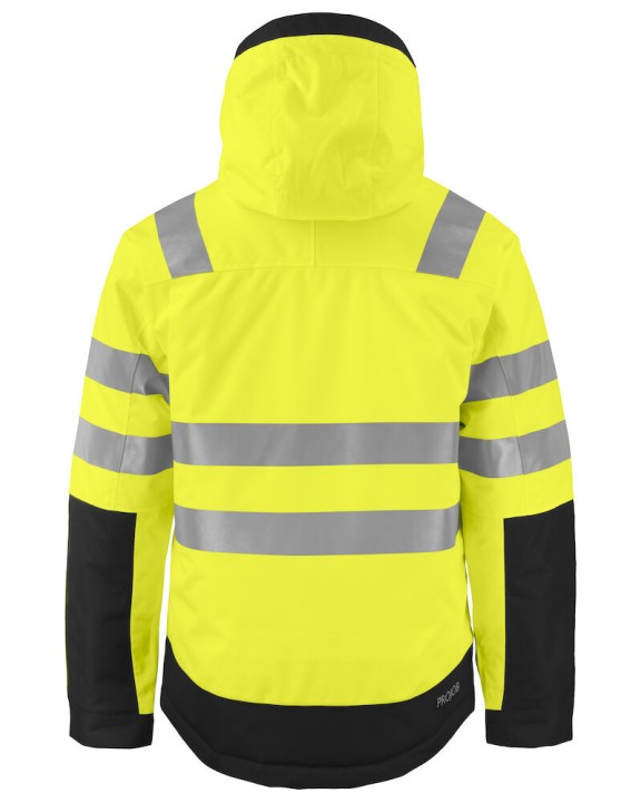 Veste personnalisable PROJOB 6422 PARKA POLYESTER DOUBLEE - EN ISO 20471 CLASSE 3
