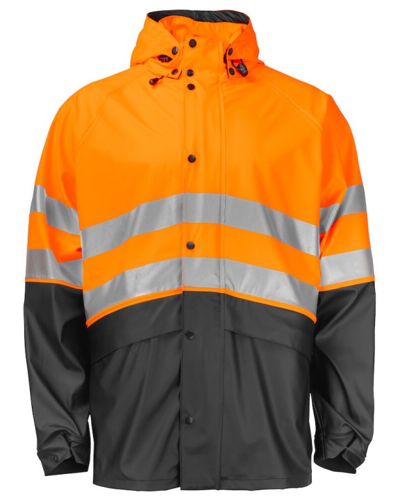 Veste personnalisable PROJOB 6431 VESTE DE PLUIE ETANCHE- EN ISO 20471 CLASSE 3/2