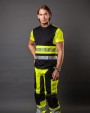 Broek PROJOB 6513 SIGNALISATIEBROEK MET KNIEZAKKEN EN SPIJKERZAKKEN EN ISO 20471 KLASSE 2 voor bedrukking &amp; borduring