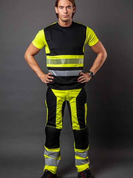 Pantalons à personnaliser PROJOB 6513 PANTALON POLYCOTON - EN ISO 20471 CLASSE 2/1 