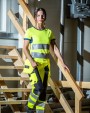 Pantalon personnalisable PROJOB 6519 PANTALON POLYCOTON FEMME - EN ISO 20471 CLASSE 2