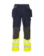 Pantalon personnalisable PROJOB 6522 PANTALON COTON - EN ISO 20471 CLASSE 1