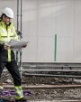 Broek PROJOB 6523 SIGNALISATIEBROEK MET KNIEZAKKEN EN ISO 20471 KLASSE 1 voor bedrukking &amp; borduring