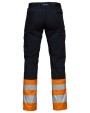 Broek PROJOB 6523 SIGNALISATIEBROEK MET KNIEZAKKEN EN ISO 20471 KLASSE 1 voor bedrukking &amp; borduring