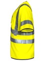 PROJOB 6707 GILET PRIO ZIPPE - EN ISO 20471 CLASSE 3 jaune personnalisable