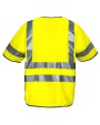 Gilet de sécurité personnalisable PROJOB 6707 GILET PRIO ZIPPE - EN ISO 20471 CLASSE 3