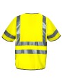 PROJOB 6707 GILET PRIO ZIPPE - EN ISO 20471 CLASSE 3 jaune personnalisable