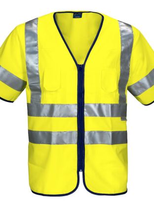 6707 GILET PRIO ZIPPE - EN ISO 20471 CLASSE 3
