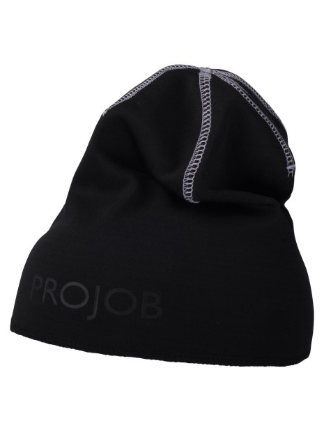 PROJOB 9061 BONNET POLAIRE LOGO PROJOB noir personnalisable