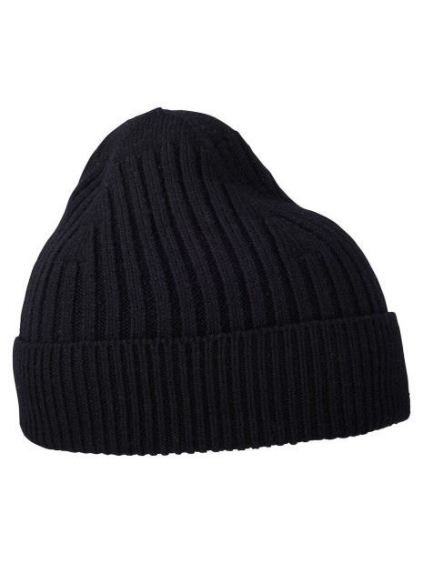 PROJOB 9063 BONNET EN TRICOT noir personnalisable
