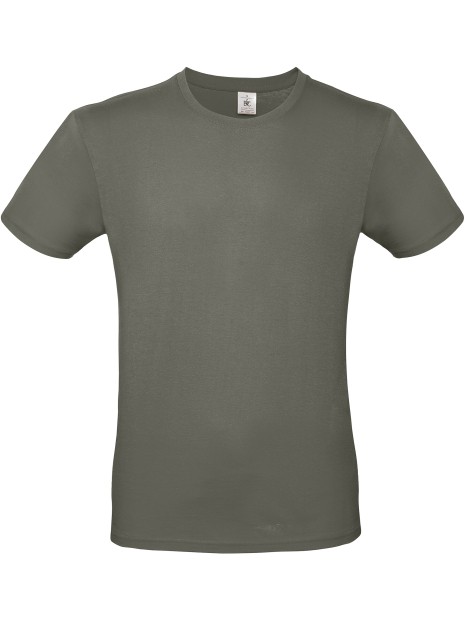 B&C T-shirt homme #E150 millennial khaki personnalisable
