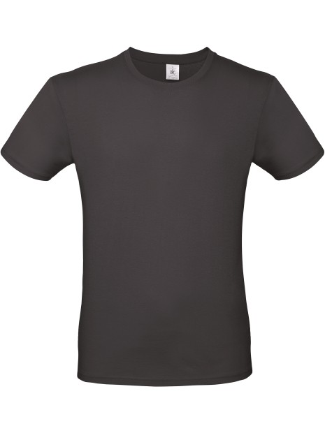 B&C T-shirt homme #E150 black pure personnalisable