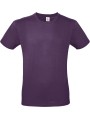 B&C T-shirt homme #E150 violet urbain personnalisable