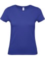 B&C T-shirt femme #E150 cobalt blue personnalisable