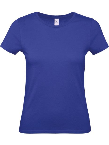 B&C T-shirt femme #E150 cobalt blue personnalisable