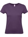 B&C T-shirt femme #E150 violet urbain personnalisable