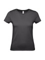 B&C T-shirt femme #E150 black pure personnalisable