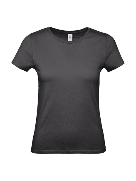 B&C T-shirt femme #E150 black pure personnalisable
