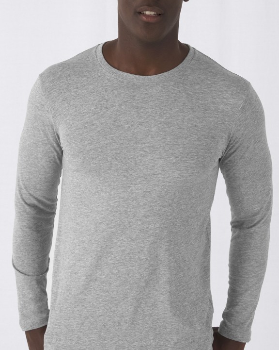 T-shirt B&C Men's organic Inspire long-sleeve T-shirt voor bedrukking &amp; borduring