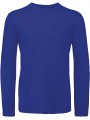 B&C T-shirt bio Inspire homme manches longues cobolt blue personnalisable