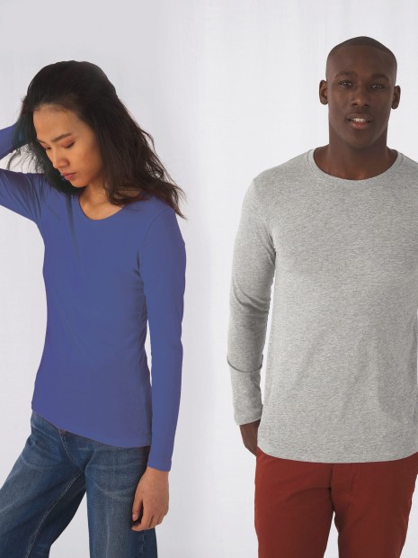 T-Shirts à personnaliser B&C T-shirt bio Inspire homme manches longues 