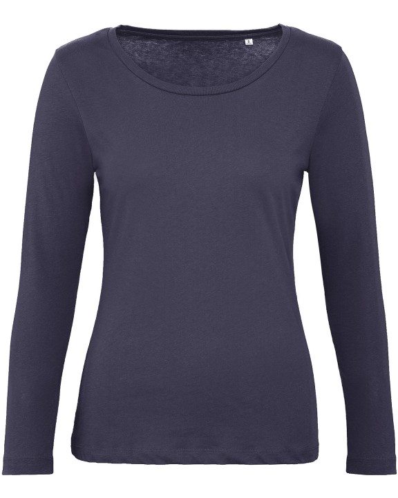B&C Ladies' organic Inspire long-sleeved T-shirt T-Shirt personalisierbar